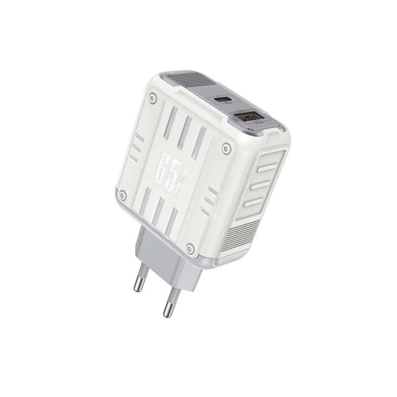 FONENG A+C 2-Port GaN Charger 65W Fast Charging Charger Set GaN30