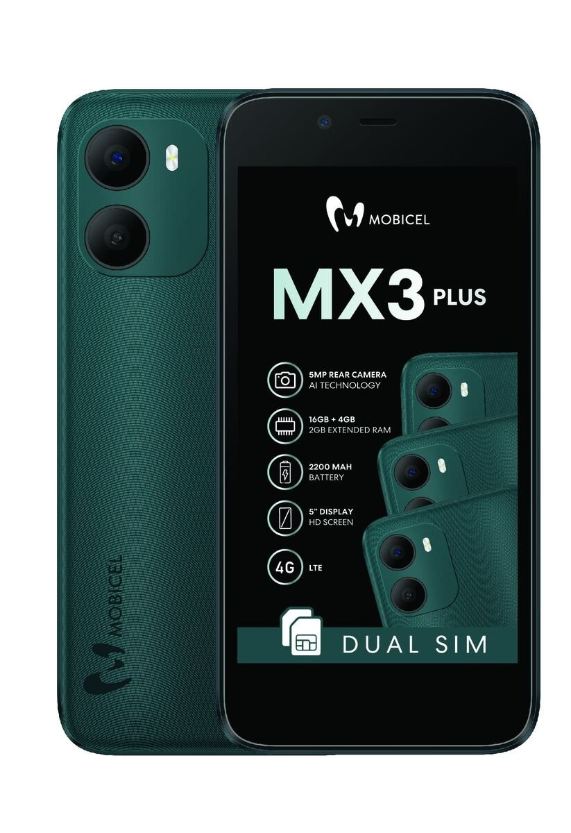 Mobicel MX3 PLUS 5 Inch Smart Phone