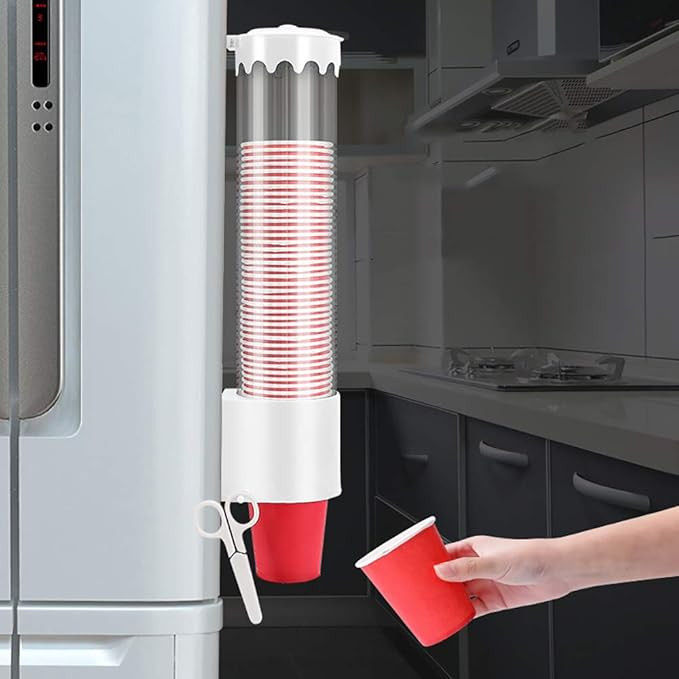 Anti-Dust Paper Cup Dispenser