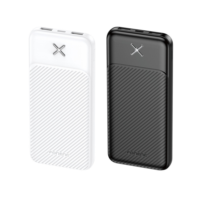 Foneng PX109 10,000mAh Portable Power Bank – Dual USB Output & Fast Charging