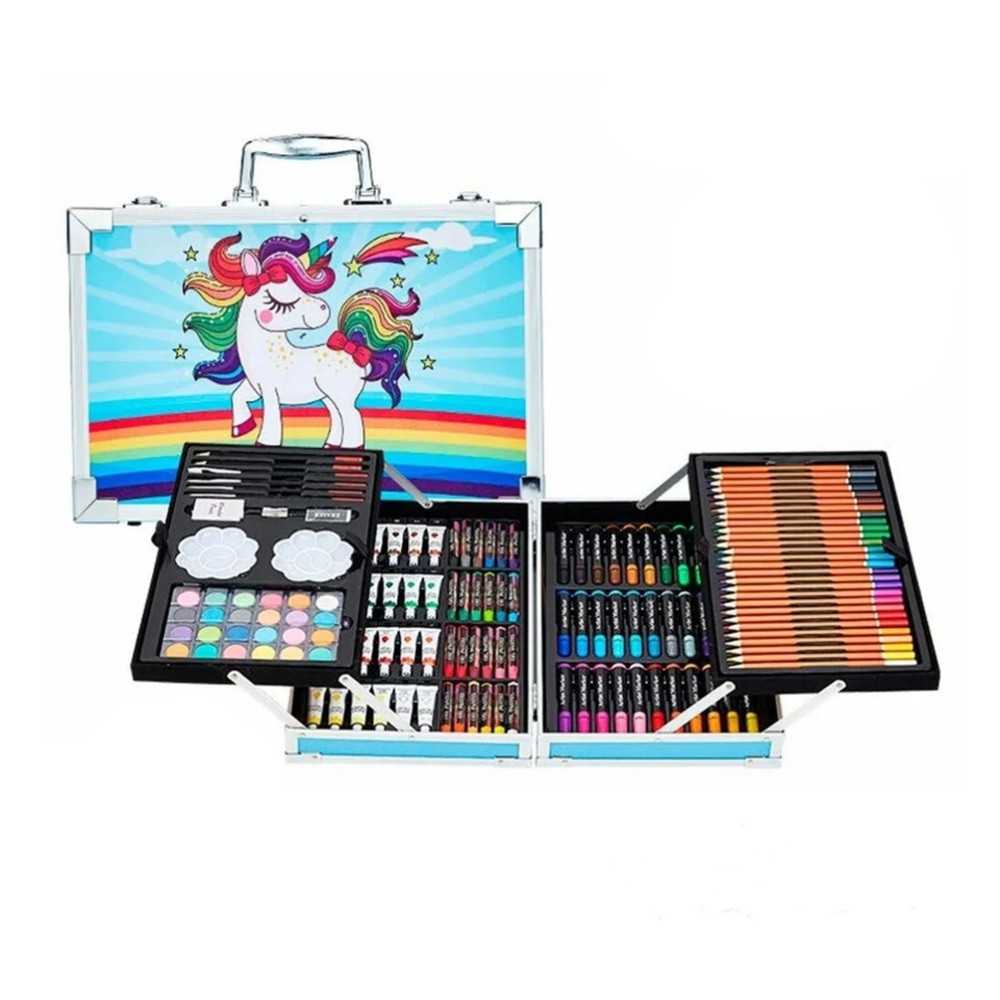 145-Piece Art Set with Aluminum Case