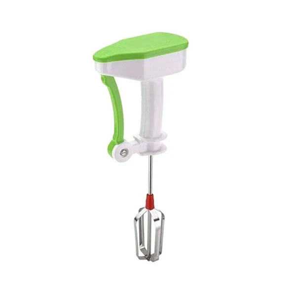Easy Flow Manual Hand Blender – No Electricity, Stainless Steel Whisk
