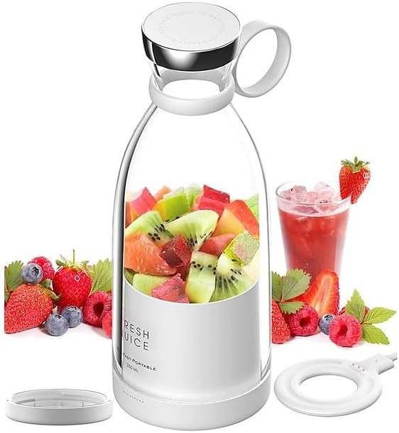 GagaFast Portable Rechargeable Blender – 350ml Smoothie & Milkshake Maker