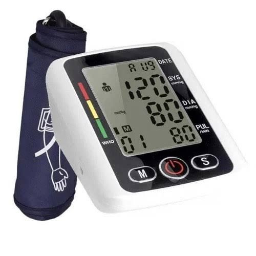 Digital Blood Pressure Monitor – Automatic Upper Arm BP Machine with LCD Display